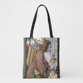 Vintage Kerstmis, kerstcadeautjes voor kerstcadeau Tote Bag (Voorkant)