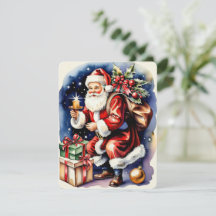 Vintage Kerstmis Kerstman