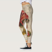 Vintage Kerstmis Leggings (Links)
