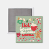 Vintage Kerstmis Magneet (Voorkant / Achterkant)