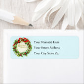 Vintage Kerstmis met kerstmis Etiket (Insitu)