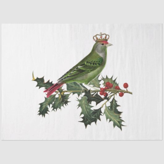 Vintage Kerstmis Mix Series Design 20 Tissuepapier (Voorkant)