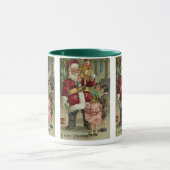 Vintage Kerstmis Mok (Midden)