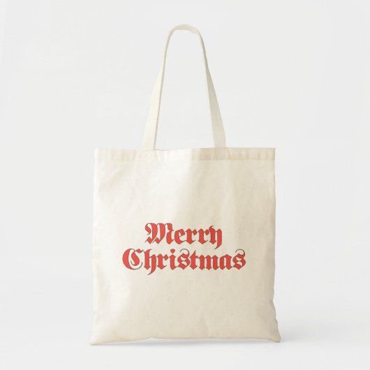Vintage Kerstmis, mooi kerstsms-ontwerp Tote Bag (Voorkant)