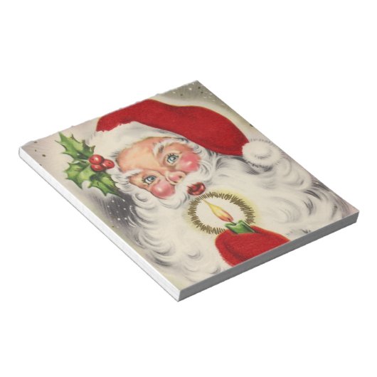 Vintage Kerstmis Notitieblok (Schuin)