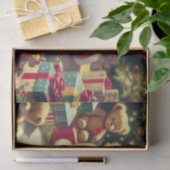 Vintage Kerstmis Pin-up Tissuepapier (Geschenk)