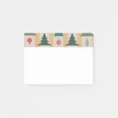 Vintage Kerstmis Post-it® Notes (Voorkant)