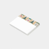 Vintage Kerstmis Post-it® Notes (Schuin)