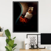 Vintage: Kerstmis - Poster (Thuiskantoor)