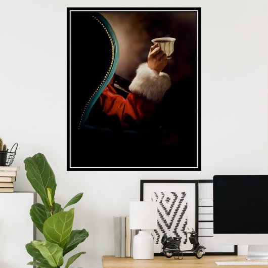 Vintage: Kerstmis - Poster (Thuiskantoor)