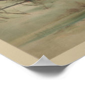 Vintage Kerstmis Poster (Hoek)