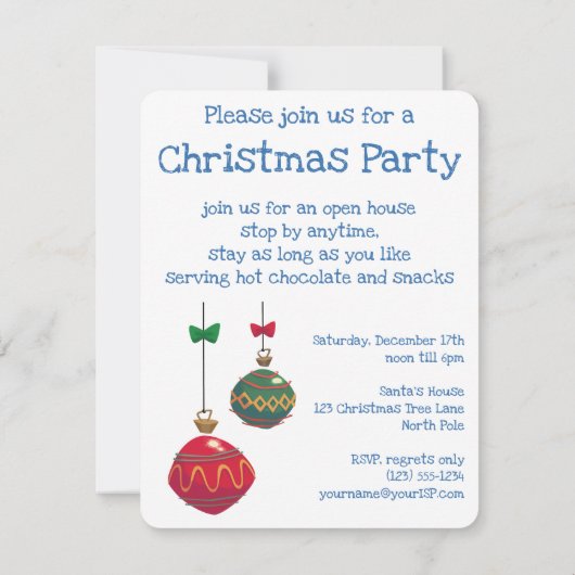 Vintage Kerstmis, Retro Jolly Sinterklaasfeest Kaart (Achterkant)