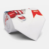 Vintage Kerstmis, Santa Claus met snoeprietten Stropdas (Opgerold)