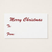 Vintage Kerstmis, Santa Flying Sleigh w Reindeer Visitekaartje (Achterkant)