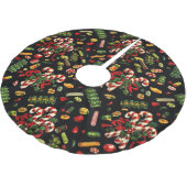 Vintage Kerstmis Snoep Kerstboom Rok (Gekanteld)