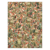 Vintage kerstmis Tablecloth Tafelkleed (Voorkant)