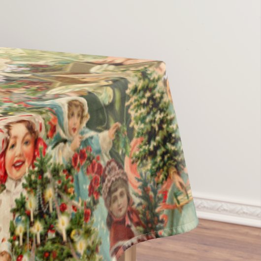 Vintage kerstmis Tablecloth Tafelkleed (Voorbeeld)