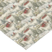 Vintage Kerstmis Tafelkleed (Gekanteld)