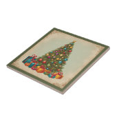 Vintage Kerstmis Tegeltje (Zijkant)