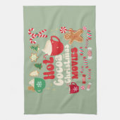 Vintage Kerstmis Theedoek (Verticaal)