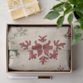 Vintage Kerstmis Tissuepapier (Geschenk)