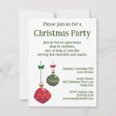 Vintage Kerstmis, uitnodiging voor de kerstman (Achterkant)