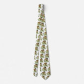 Vintage Kerstmis, Victoriaans Angels Music Violin Stropdas (Achterkant)