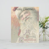 Vintage Kerstmis, Victoriaans kerstcadeauportret (Staand voorkant)