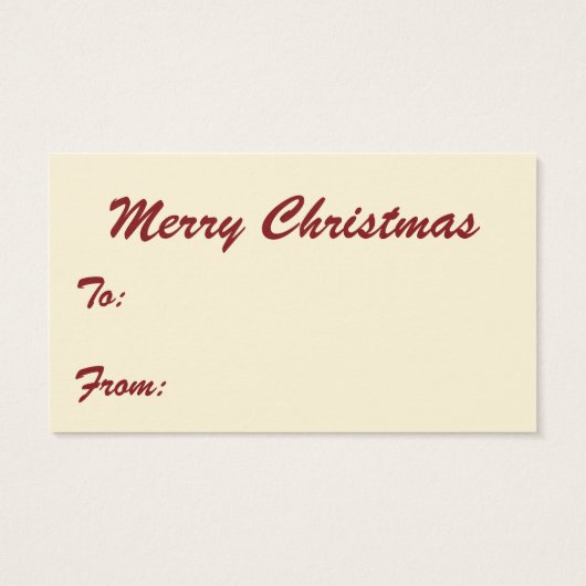 Vintage Kerstmis, Victoriaans kerstkinderen Visitekaartje (Achterkant)