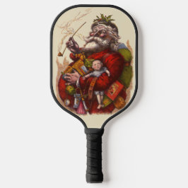 Vintage Kerstmis, Victoriaans kerstspeelgoed Pickleball Paddle