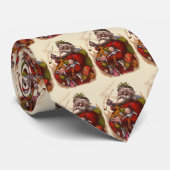 Vintage Kerstmis, Victoriaans kerstspeelgoed Stropdas (Opgerold)