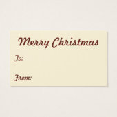 Vintage Kerstmis, Victoriaans Musicians Caroling Visitekaartje (Achterkant)