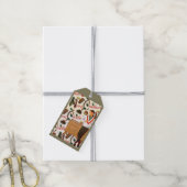 Vintage Kerstmis voor hem Cadeaulabel (Met Touw)