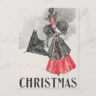 Vintage Kerstmis Waarheid-Brighest van Weekse 1985 Feestdagenkaart
