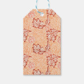 Vintage Kerstmis, William Morris Cadeaulabel (Voorkant)