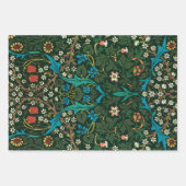 Vintage Kerstmis, William Morris Inpakpapier Vel (Voorkant 3)