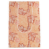 Vintage Kerstmis, William Morris Medium Cadeauzakje (Achterkant)