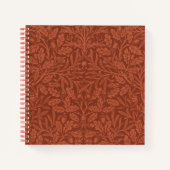 Vintage Kerstmis, William Morris Notitieboek (Voorkant)
