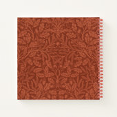 Vintage Kerstmis, William Morris Notitieboek (Achterkant)