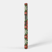 Vintage Kerstmis/winter gevlekt Samsung Galaxy Hoesje (Rechterkant)