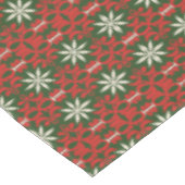 Vintage Kerstmis/winter gevlekt Tafelkleed (Gekanteld)