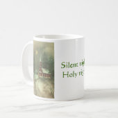 Vintage Kerstmis - Zilzame nacht Heilige Nachtavon Koffiemok (Voorkant links)