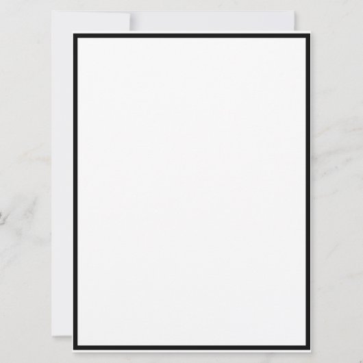 Vintage Kerstmis Zwarte witte kerstkerstkerstkerst Kaart (Achterkant)