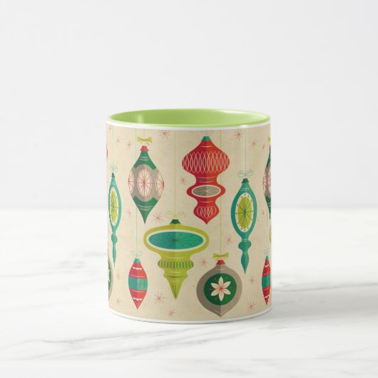 Vintage kerstMok Mok (Midden)