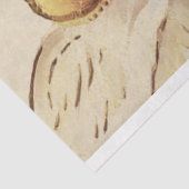 Vintage-kerstmuziek Engel-ontkoppeling Tissuepapier (Detail)