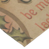 Vintage-kerstmuziekblad Sheet Holiday Tafelkleed (Gekanteld)