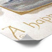 Vintage Kerstna Angel Holiday poster (Hoek)