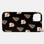 Vintage-kerstpatroon, Santa Claus Case-Mate iPhone Case (Achterkant (horizontaal))