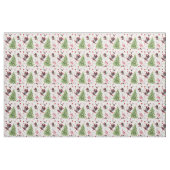 Vintage-kerstpatroonpatroon Stof (Yard (91,4 cm))