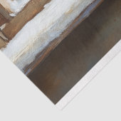 Vintage Kerstscène Gingerbread Decoupage Tissuepapier (Detail)